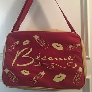 Besame Cosmetics Messenger Bag, brand new!